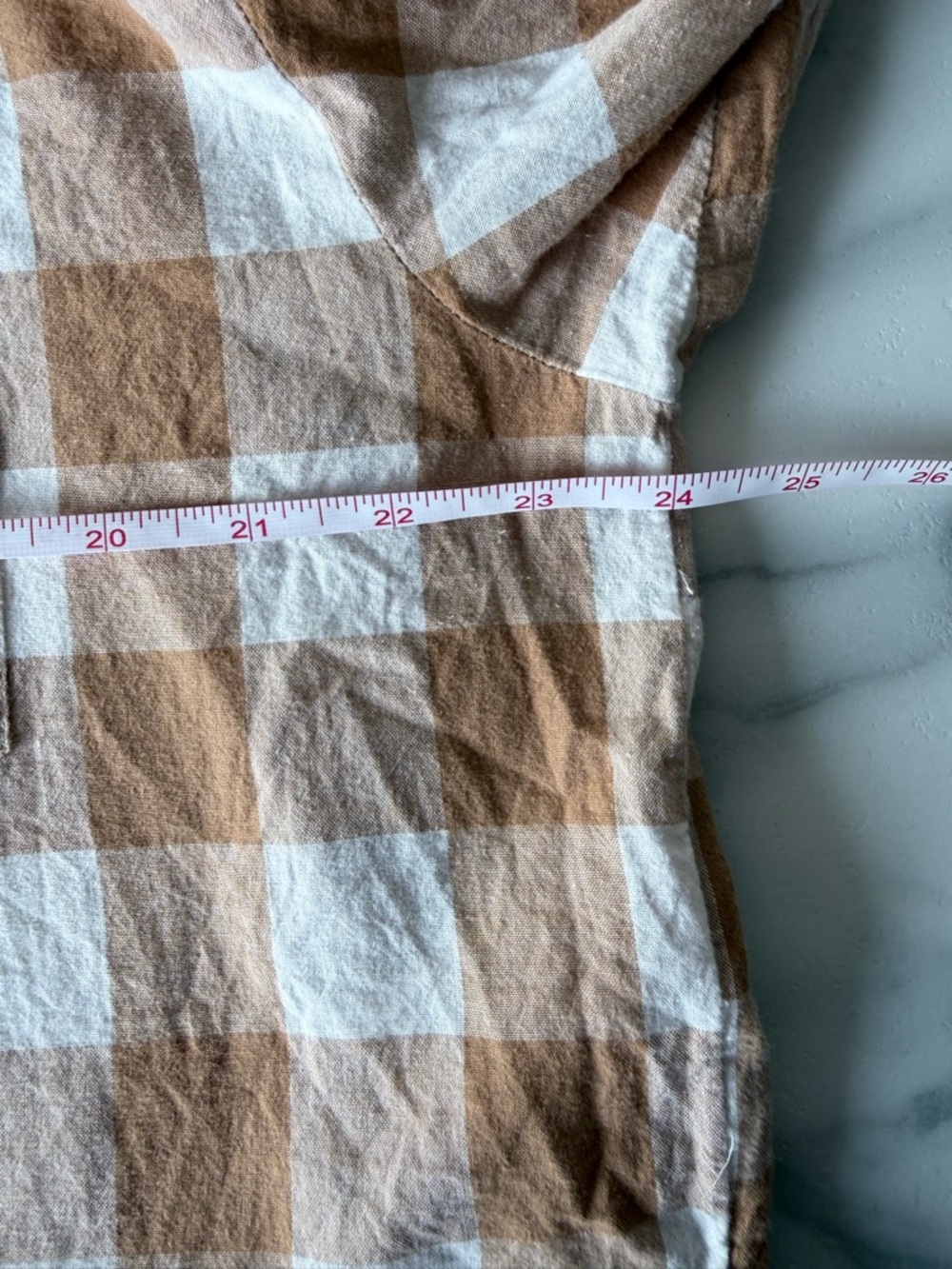 Anthropologie Maeve The Bennet Buffalo Plaid Shirt Size Large Heritage Classic - Picture 8 of 9